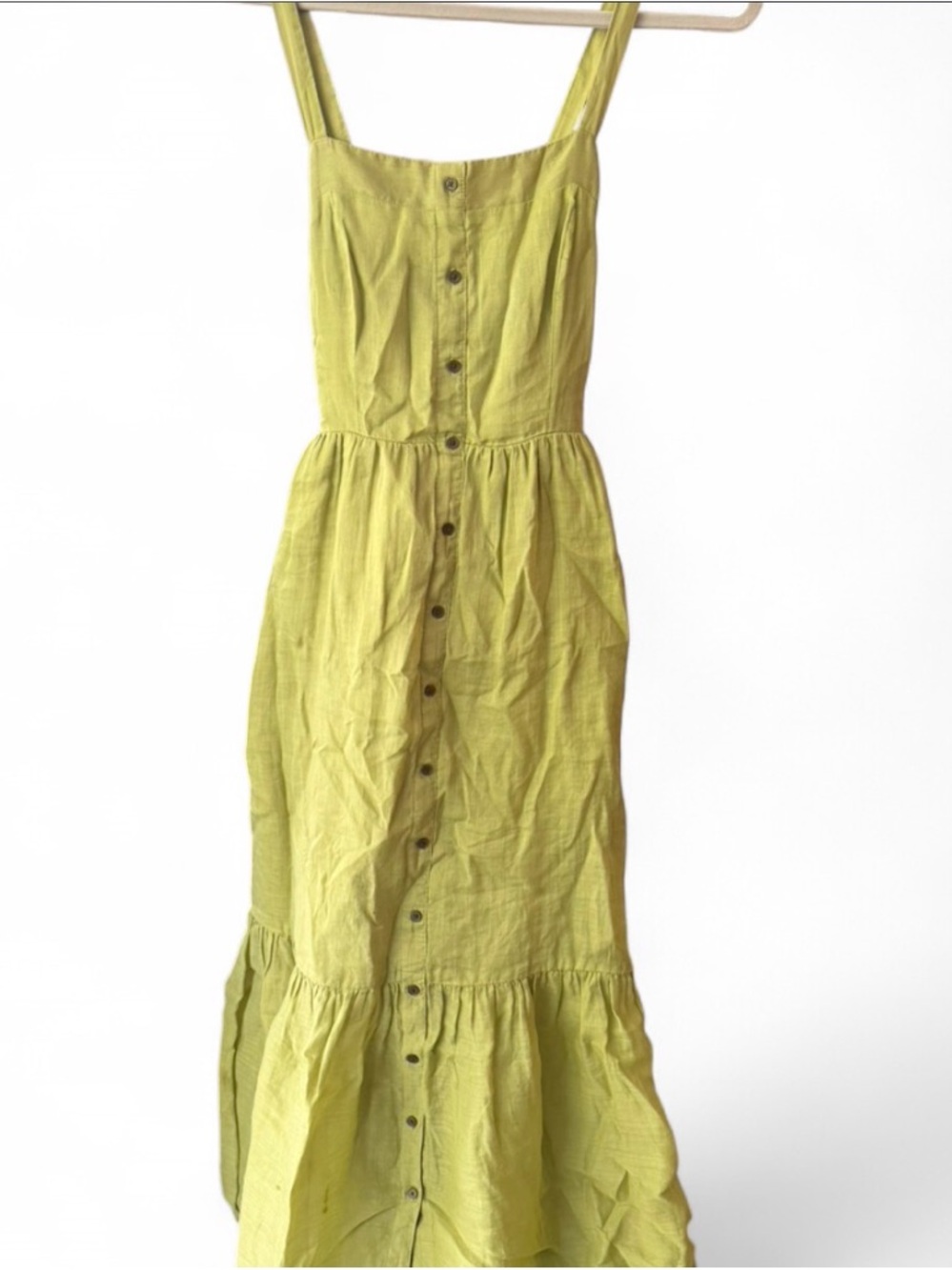 Banana Republic Button-Front Maxi Dress